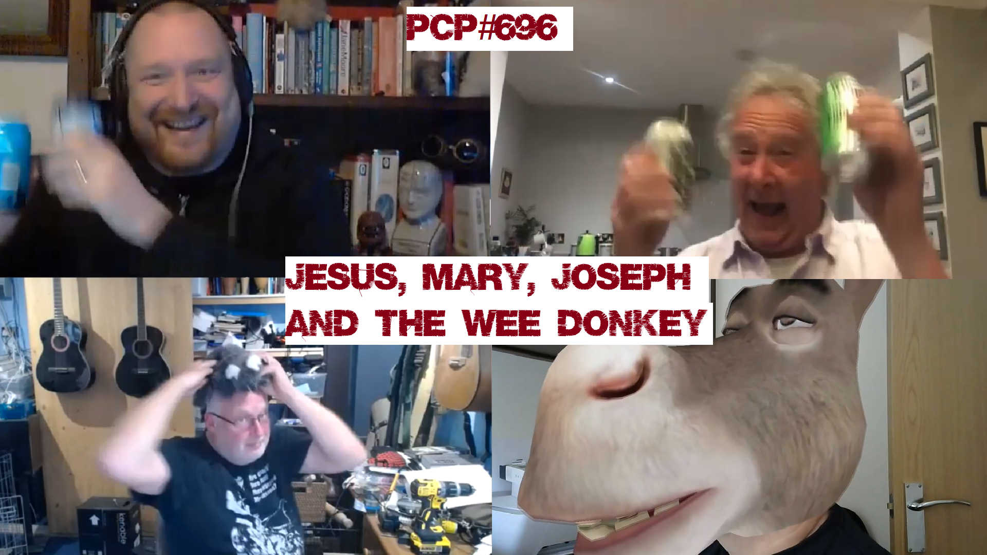 PCP#696... Jesus, Mary, Joseph and the Wee Donkey.....
