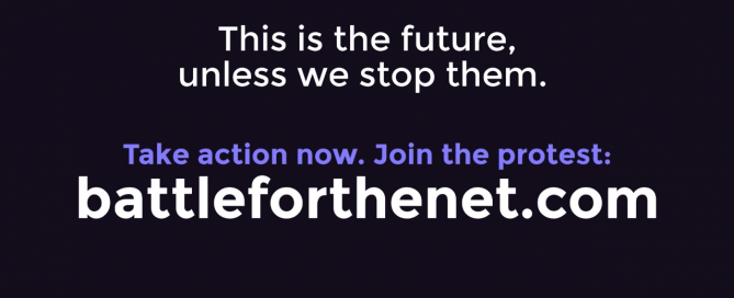 Fight For The Future: Action for Net Neutrality